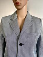 F836 Scapa Sports maat XS=34 jasje blazer colbert blauw/wit, Kleding | Dames, Jasjes, Kostuums en Pakken, Scapa, Blauw, Ophalen of Verzenden