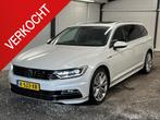 VW Passat Variant 2.0 TSI 4Motion R-Line AUT. 280PK 12-2016, Auto's, Automaat, Gebruikt, 4 cilinders, Wit