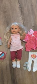 Baby Born grote zus 43 cm met accessoires, Kinderen en Baby's, Speelgoed | Poppen, Gebruikt, Ophalen of Verzenden, Babypop