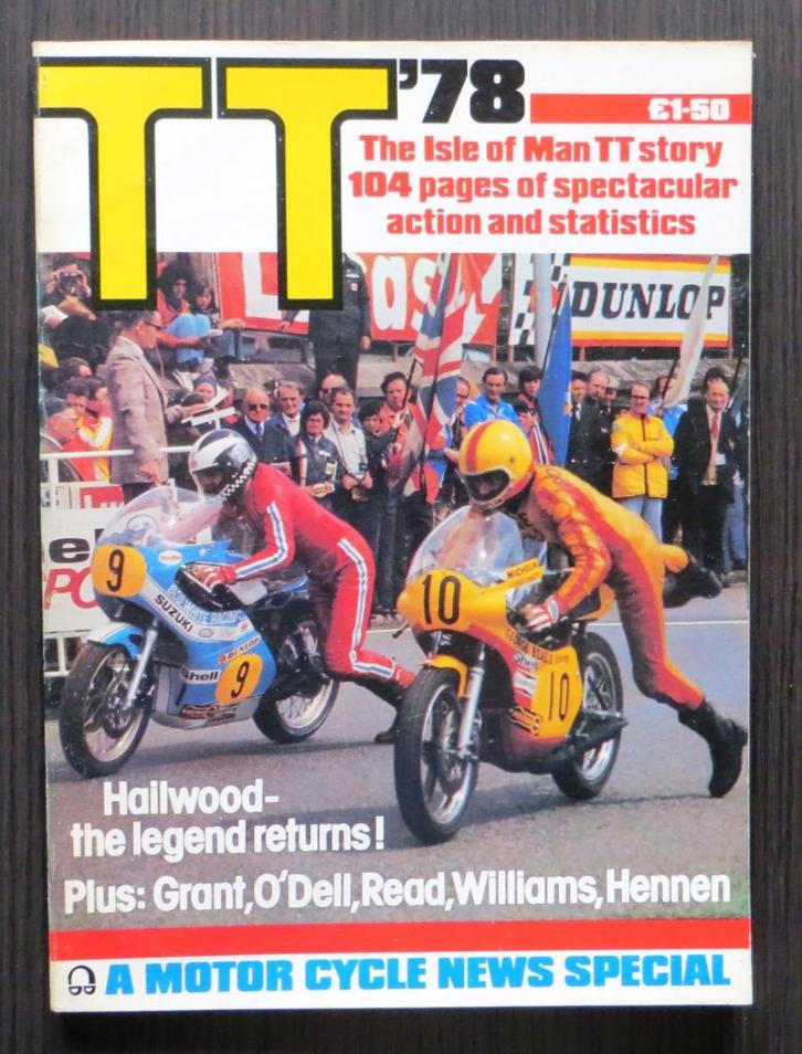 TT '78 - The Isle of Man TT Story (o.a. Mike Hailwood), Boeken, Motoren, Gelezen, Algemeen, Verzenden