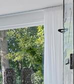 Vitrages, inbetween, gordijnen wit 4 x 2 m, Ophalen of Verzenden, Zo goed als nieuw, Wit, 200 cm of meer