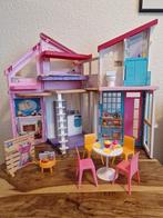 Mattel Barbie malibu huis met meubels en accessoires. Inklap, Kinderen en Baby's, Speelgoed | Poppenhuizen, Ophalen of Verzenden
