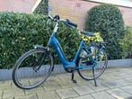 Gazelle Grenoble C8 Elektrische Fiets - 1111 km - blauw, Fietsen en Brommers, Elektrische fietsen, Ophalen, Gebruikt, 50 km per accu of meer