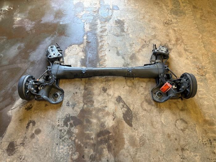 Achteras voorwielaandrijving van een Opel Corsa, Auto-onderdelen, Remmen en Aandrijving, Opel, Gebruikt, 3 maanden garantie, Ophalen of Verzenden