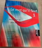 Le mot qu'il faut 1, Ophalen of Verzenden, Beta, Zo goed als nieuw, HBO