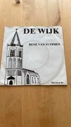 Vinyl single Rene van Zutphen - De wijk, Cd's en Dvd's, Vinyl Singles, Ophalen of Verzenden, Zo goed als nieuw, Nederlandstalig