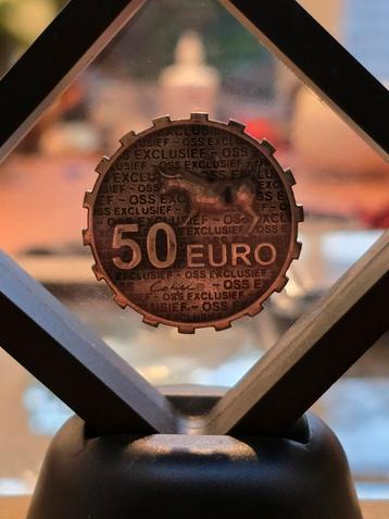 Zilveren 50 Euro Oss Munt - Vincent Cober beschikbaar voor biedingen