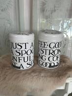 Emma Bridgewater coffee suiker blikken blacktoast izgst, Overige materialen, Overige typen, Ophalen of Verzenden, Zo goed als nieuw