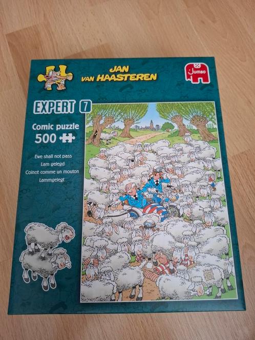 Jan van Haasteren - Ewe Shall Not Pass - 500 stukjes - Nieuw, Hobby en Vrije tijd, Denksport en Puzzels, Nieuw, Legpuzzel, 500 t/m 1500 stukjes