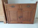 antiek eiken dressoir kast met 2 deurtjes, 2 laatjes, Antiek en Kunst, Antiek | Meubels | Kasten, Ophalen