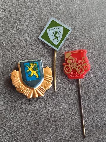 Peugeot speldjes beschikbaar voor biedingen