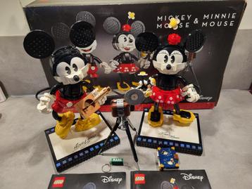 Lego disney mickey en minnie te koop beschikbaar voor biedingen