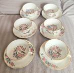 Limoges L. Bernardaud Oiseaux de Chine. 6x, Antiek en Kunst, Ophalen of Verzenden