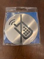 Metalen niet bellen label, Ophalen, Nieuw, IJzer