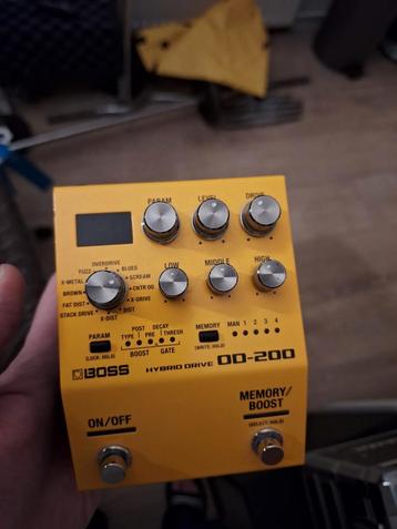 Boss OD-200 Hybrid Drive Pedaal beschikbaar voor biedingen
