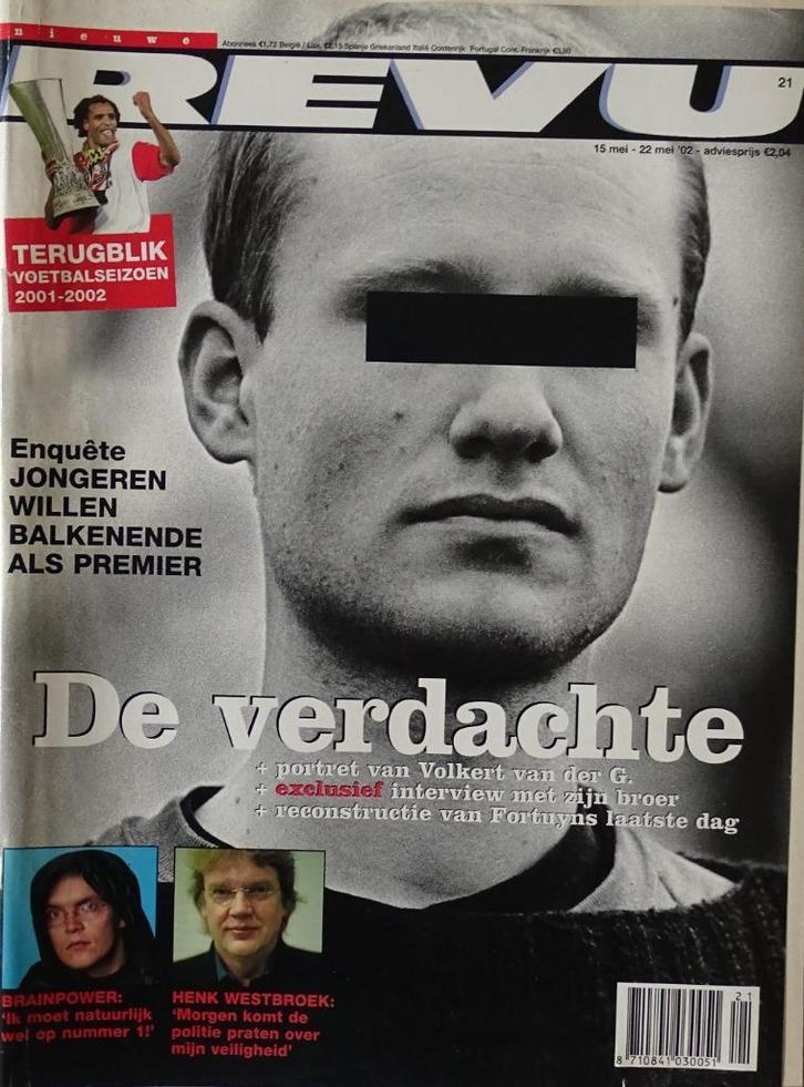 Tijdschrift Nieuwe Revu - Mei 2002 - Fortuyn - Volkert v/d G, Verzamelen, Tijdschriften, Kranten en Knipsels, Tijdschrift, Nederland