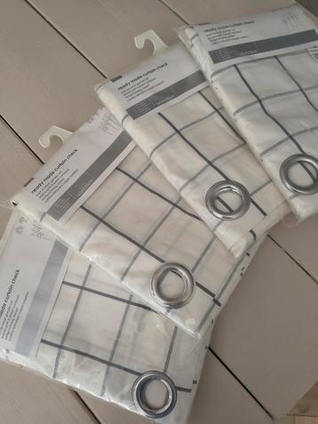 5x Hema gordijnen met Ringen Nieuw in verpakking 140x270  beschikbaar voor biedingen