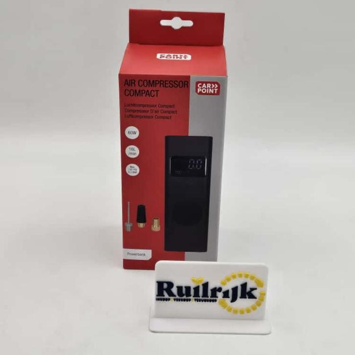 Carpoint Air mobiele Compressor compact - Nieuw, Doe-het-zelf en Verbouw, Compressors, Zo goed als nieuw