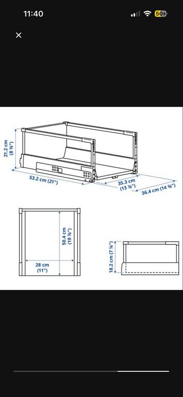 Maximera lade 40x60 - Nieuw, uitgepakt - afbeelding 3