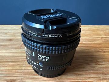 ZGAN Nikon Groothoek Objectief 20mm f/2.8D AF Nikkor beschikbaar voor biedingen