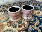 Set van 2 Serax Bloempotten - Aardewerk roze, Gebruikt, Rond, Binnen, Ophalen of Verzenden