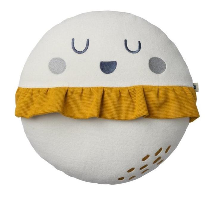 Kinderkussen Sierkussen Planeet Saturnus Wigiwama, Kinderen en Baby's, Kinderkamer | Inrichting en Decoratie, Nieuw, Kleed of Kussen
