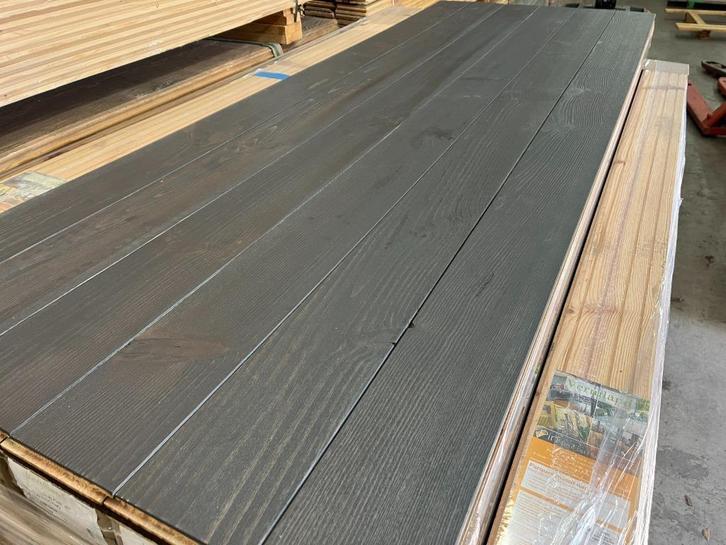 Planken grenen Chené Noir geolied 15x120 , SUPER STUNT !!!!!, Huis en Inrichting, Stoffering | Vloerbedekking, Nieuw, Parket, 75 m² of meer