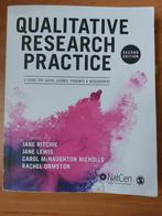 Qualitative Research Practice, Ophalen of Verzenden, Zo goed als nieuw, WO