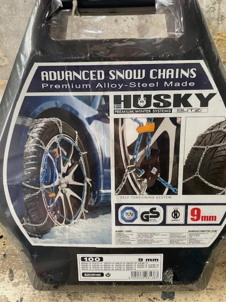 Sneeuwkettingen Husky Butzi 100 (9 mm R14-R18), Auto diversen, Sneeuwkettingen, Nieuw, Ophalen