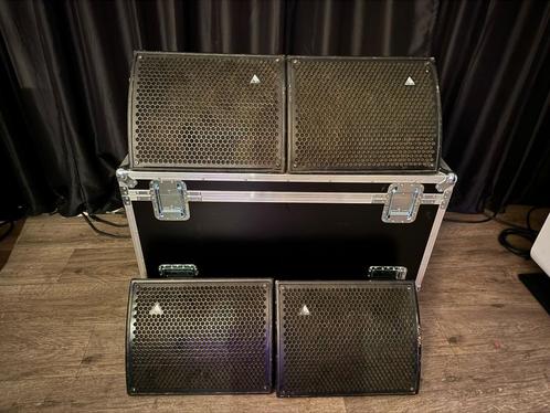 Adamson 10MX Monitors speaker (4x), Muziek en Instrumenten, Versterkers | Keyboard, Monitor en PA, Gebruikt, Monitor(versterker)