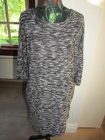 F1138 Wrangler mt M tuniek jurk zwart wit gebreide stof, Maat 38/40 (M), Verzenden, Zwart, Wrangler