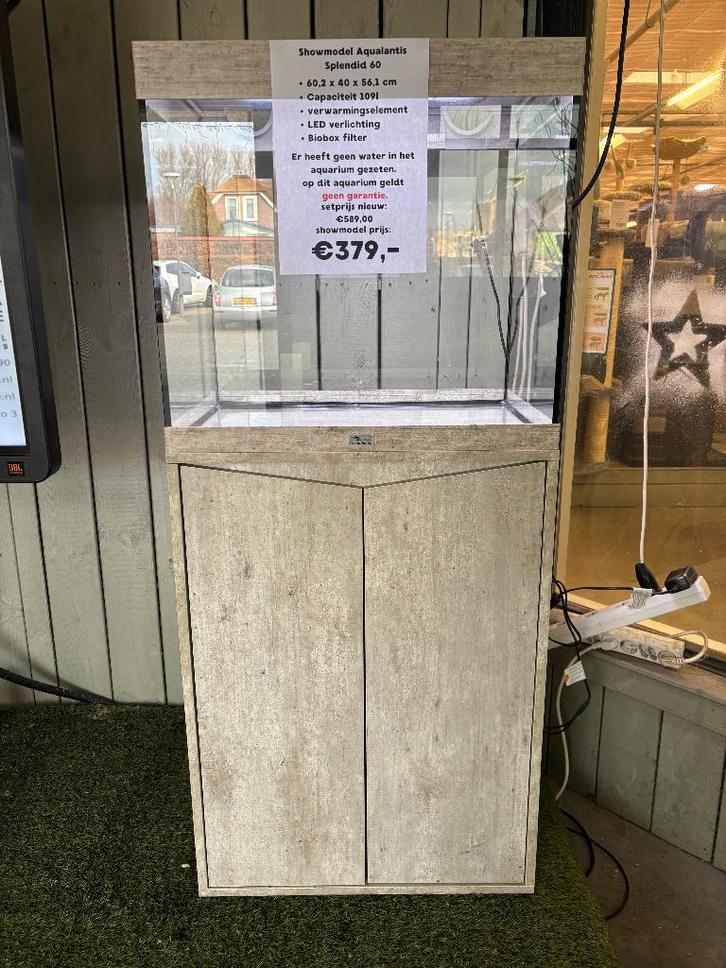 Aqualantis Splendid 60, Dieren en Toebehoren, Vissen | Aquaria en Toebehoren, Nieuw, Leeg aquarium, Ophalen