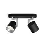 Phillips Led Byrl Zwart dubbel (NIEUW)VERZENDEN MOGELIJK!!, Ophalen, Metaal of Aluminium, Nieuw, Modern
