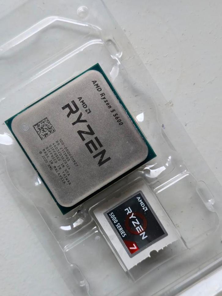 AMD Ryzen 5 5600 CPU - ZGAN, Computers en Software, Processors, Ophalen of Verzenden