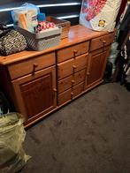 Grenen Dressoir met Lades en Kastjes, Ophalen, Gebruikt, 150 tot 200 cm, Met lade(s)