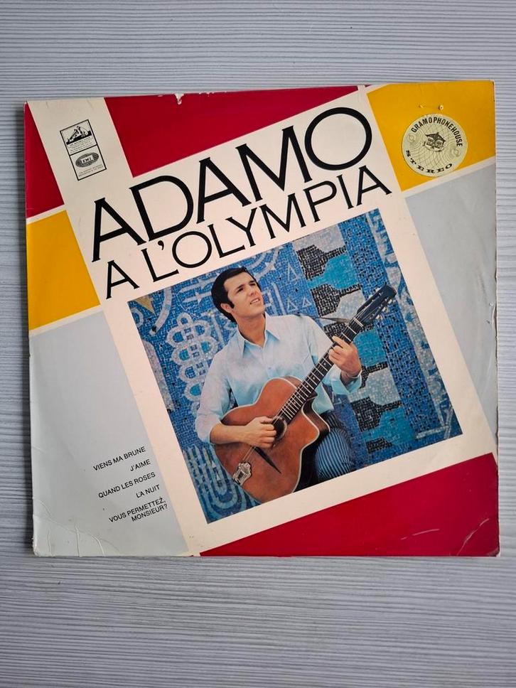 Adamo - Adamo A L'Olympia LP, Cd's en Dvd's, Vinyl | Pop, Gebruikt, 1960 tot 1980, 12 inch, Ophalen of Verzenden