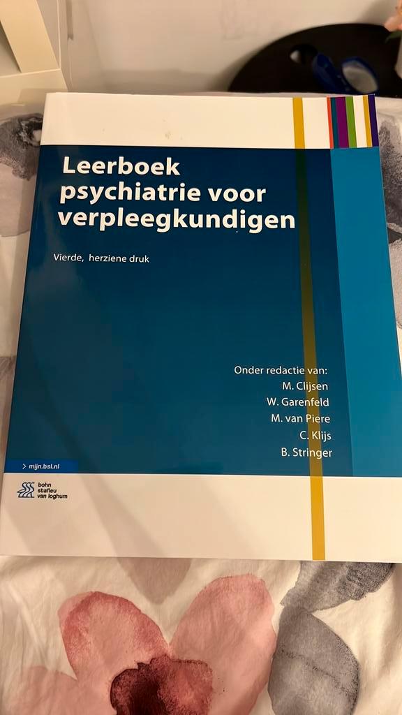 Leerboek psychiatrie voor verpleegkundigen, Boeken, Wetenschap, Zo goed als nieuw, Ophalen of Verzenden