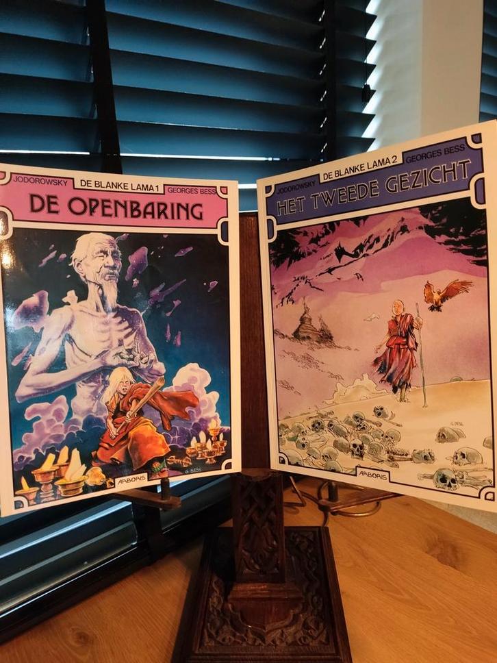 De blanke Lama, Boeken, Stripboeken, Gelezen, Complete serie of reeks, Ophalen of Verzenden