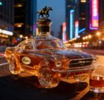 Prachtige glazen Whisky karaf Sportwagen (320ml), Verzamelen, Glas en Borrelglaasjes, Ophalen of Verzenden, Nieuw, Overige typen