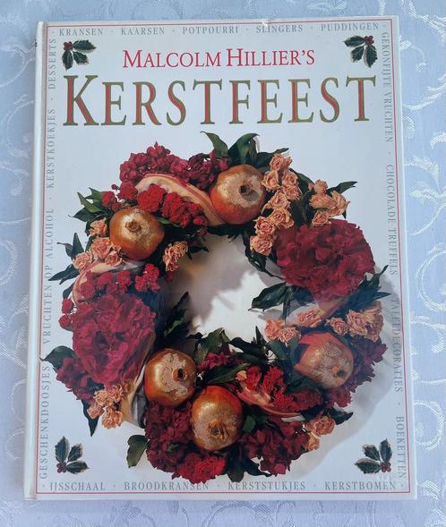Boek KERSTFEEST Malcolm Hillier alles voor de kerst!, Diversen, Kerst, Gebruikt, Ophalen of Verzenden