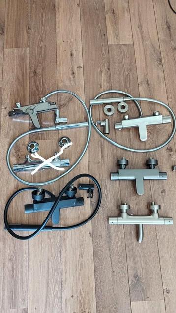 5 badkamer kranen. Per stuk mag ook.  beschikbaar voor biedingen