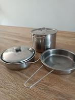 Speelgoedkeuken Pannetjes Set, Ophalen of Verzenden, Nieuw, Rvs