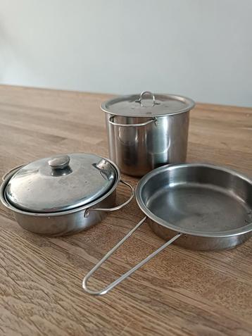 Speelgoedkeuken Pannetjes Set beschikbaar voor biedingen