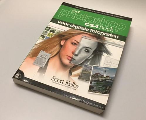 het Photoshop CS4 boek - Scott Kelby, Boeken, Kunst en Cultuur | Fotografie en Design, Zo goed als nieuw, Fotografie algemeen