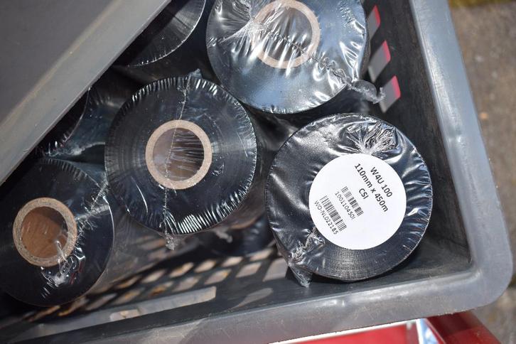 thermal transfer lint W4U 100 110mm x 450m, Computers en Software, Printerbenodigdheden, Nieuw, Printertape, Ophalen