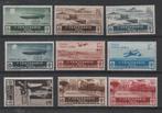 C587 Italie 505/13 postfris Vliegtuigen, Postzegels en Munten, Postzegels | Europa | Italië, Verzenden, Postfris