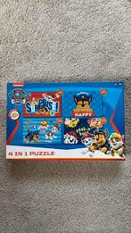 Paw patrol 4 in 1 puzzel, Ophalen of Verzenden, 10 tot 50 stukjes, Zo goed als nieuw