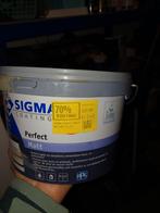 Sigma Perfect Matt Muurverf, Gebruikt, Overige kleuren, 5 tot 10 liter, Ophalen of Verzenden