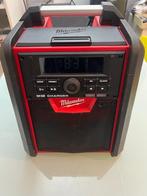 Milwaukee bouwradio M18 RC-0, Audio, Tv en Foto, Radio's, Ophalen, Zo goed als nieuw, Bouwradio