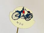 NSU bromfiets - oude speld - 1960's, Ophalen of Verzenden, Gebruikt, Transport, Speldje of Pin